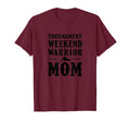 Tournament Weekend Warrior Mom Soccer T-Shirt - Graphic Print for Adults - T-Shirt, Sweatshirt, Hoodie