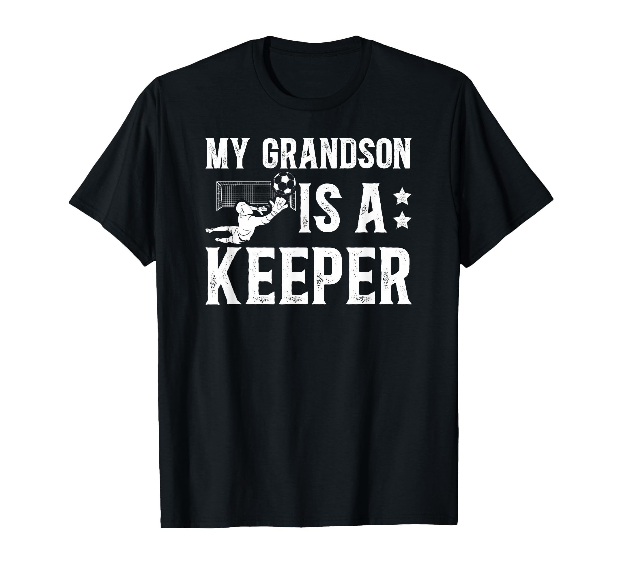 Soccer Keeper Grandpa Soccer Goalie T-Shirt - Fun Novelty Design Men Women - T-Shirt, Sweatshirt, Hoodie