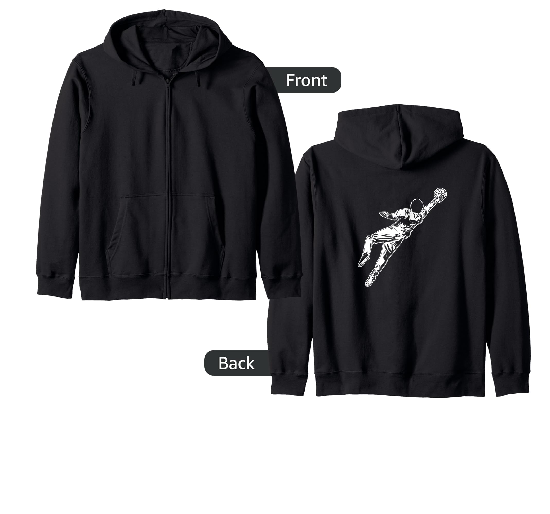Soccer Soccer Lover Sweatshirt - Minimalist Print Men Women - T-Shirt, Sweatshirt, Hoodie
