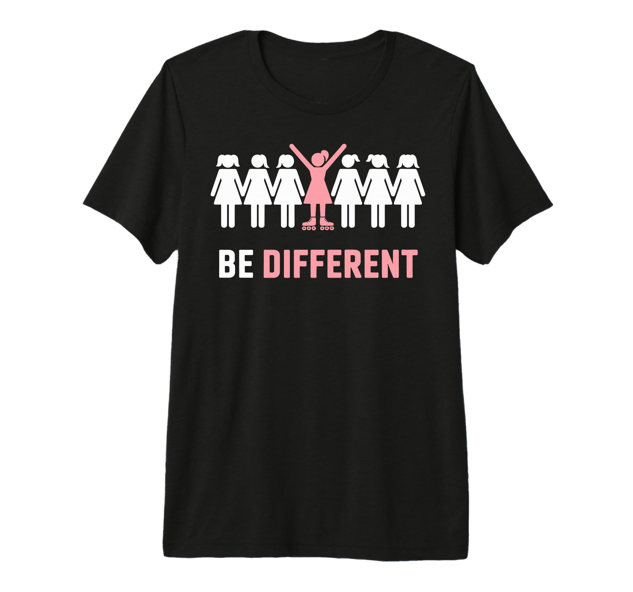 Different Roller Skate Roller T-Shirt - Custom Art Print for Adults - T-Shirt, Sweatshirt, Hoodie
