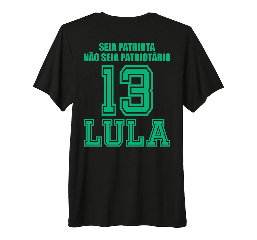 Pt Lula 13 President Brazil 2026 Copa T-Shirt - Minimalist Print Unisex - T-Shirt, Sweatshirt, Hoodie