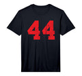 Number 44 Sport Red Distressed T-Shirt - Casual Everyday Wear for Adults - T-Shirt, Sweatshirt, Hoodie