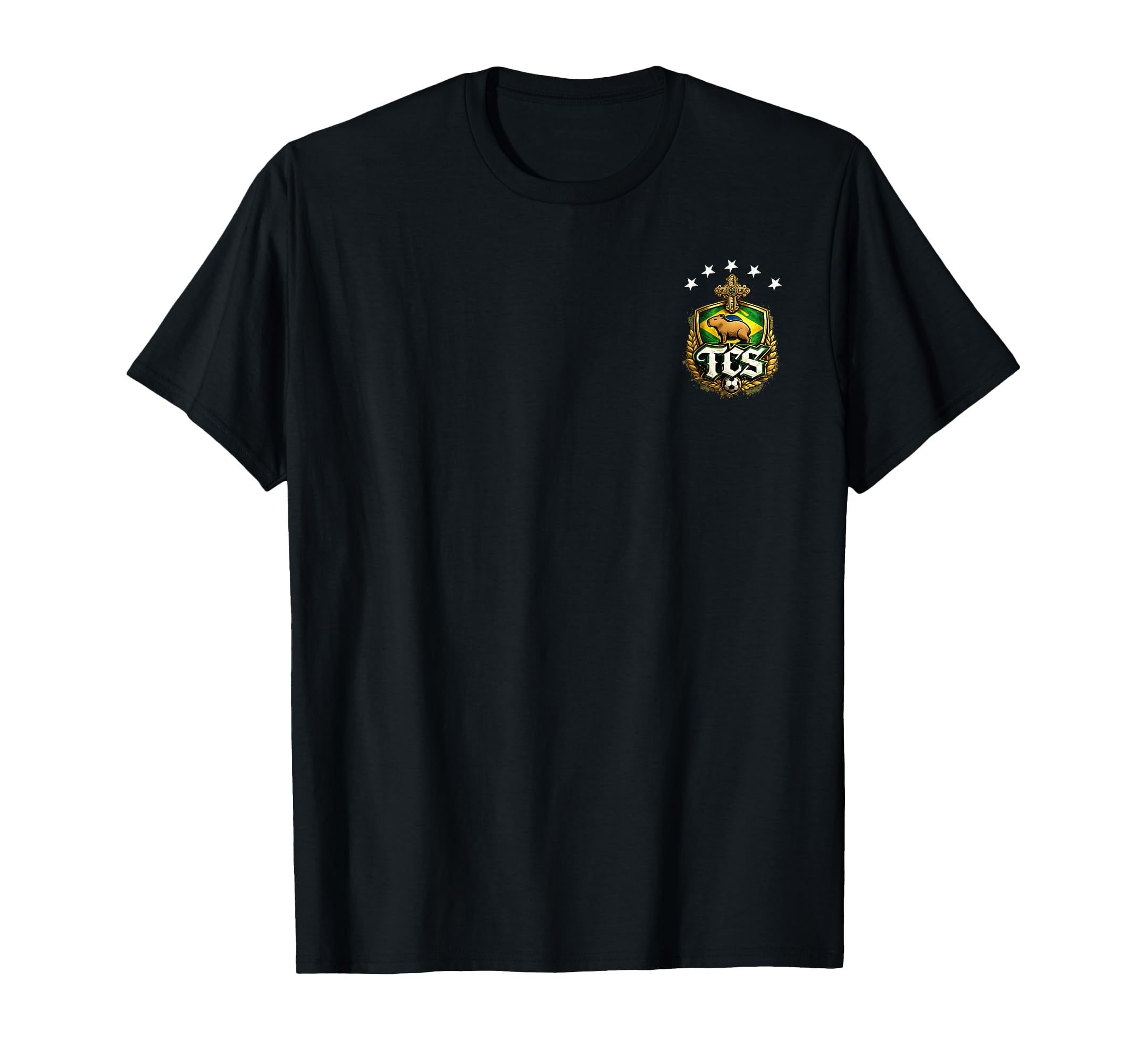 Brazilian Football Vibes T-Shirt - Aesthetic Graphic for Adults - T-Shirt, Sweatshirt, Hoodie