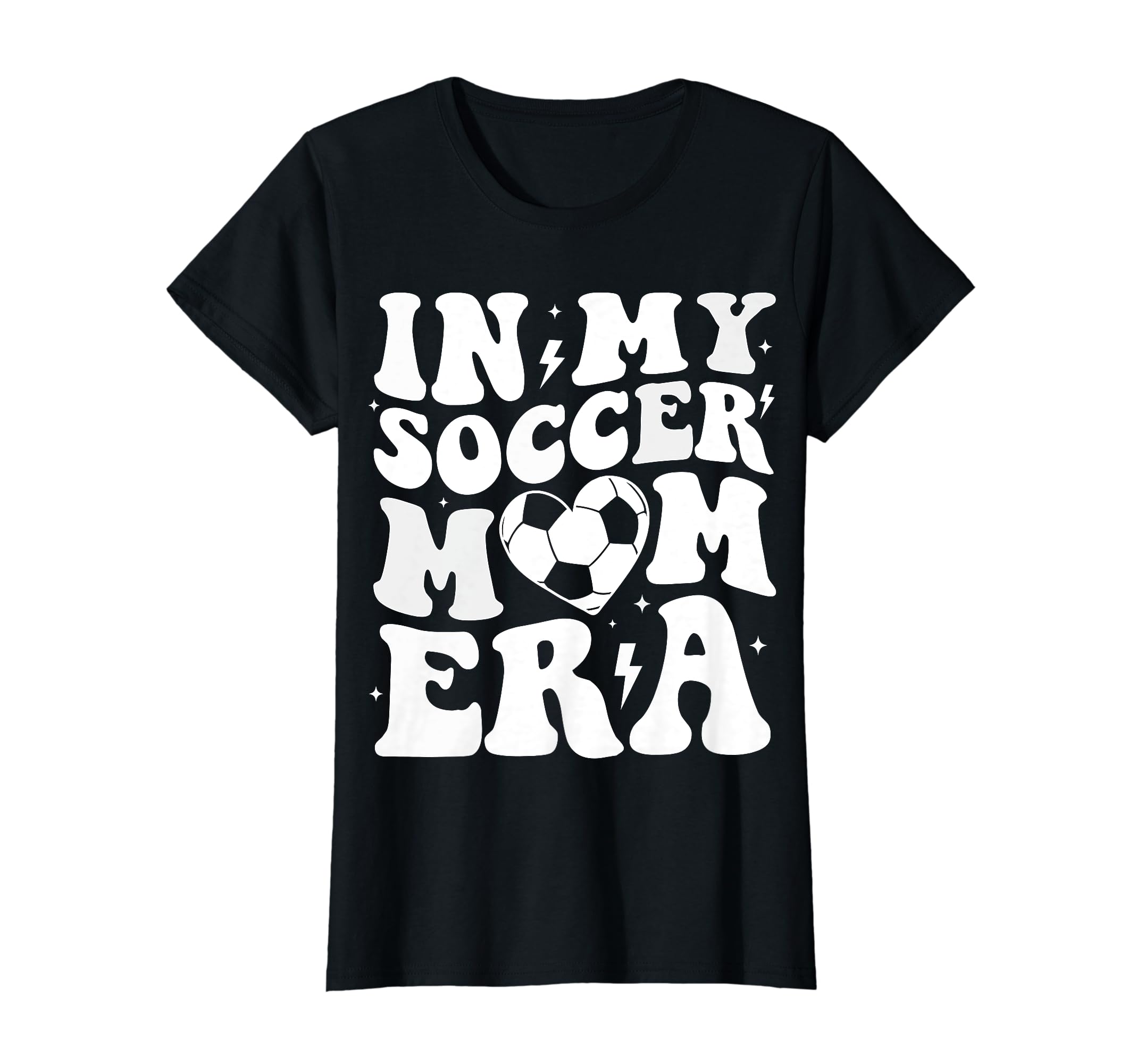 My Soccer Mom Era Groovy Soccer Mom T-Shirt - Custom Art Print Unisex - T-Shirt, Sweatshirt, Hoodie