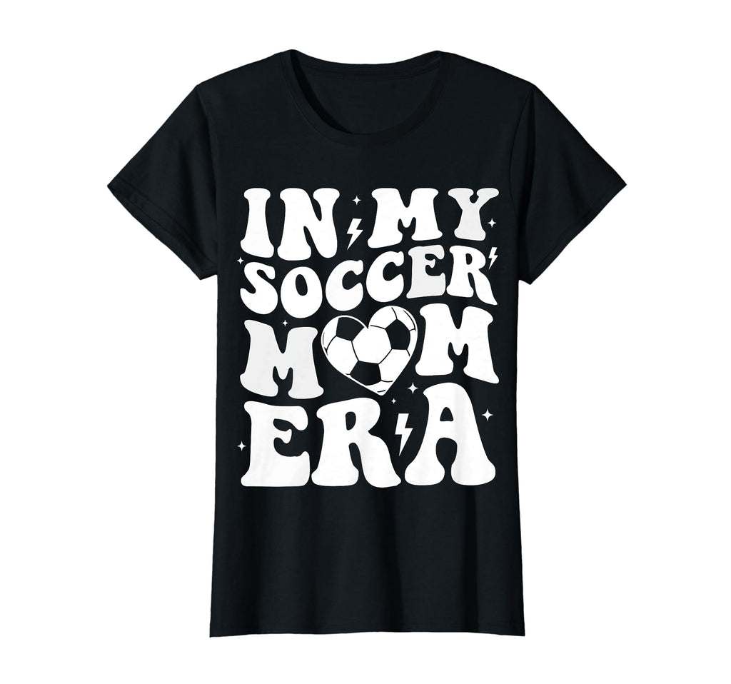 My Soccer Mom Era Groovy Soccer Mom T-Shirt - Custom Art Print for Adults - T-Shirt, Sweatshirt, Hoodie