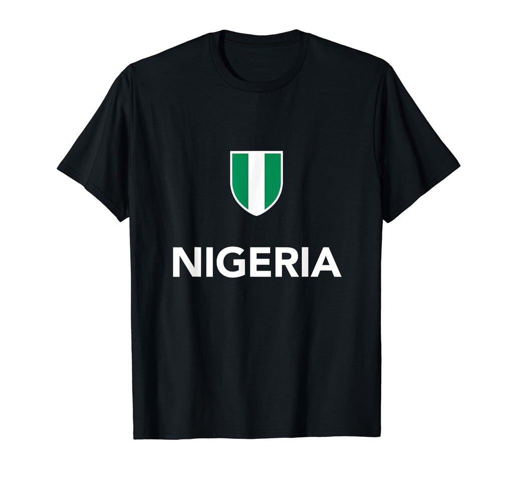 Nigeria Football Soccer T-Shirt - Fun Novelty Design for Adults - T-Shirt, Sweatshirt, Hoodie