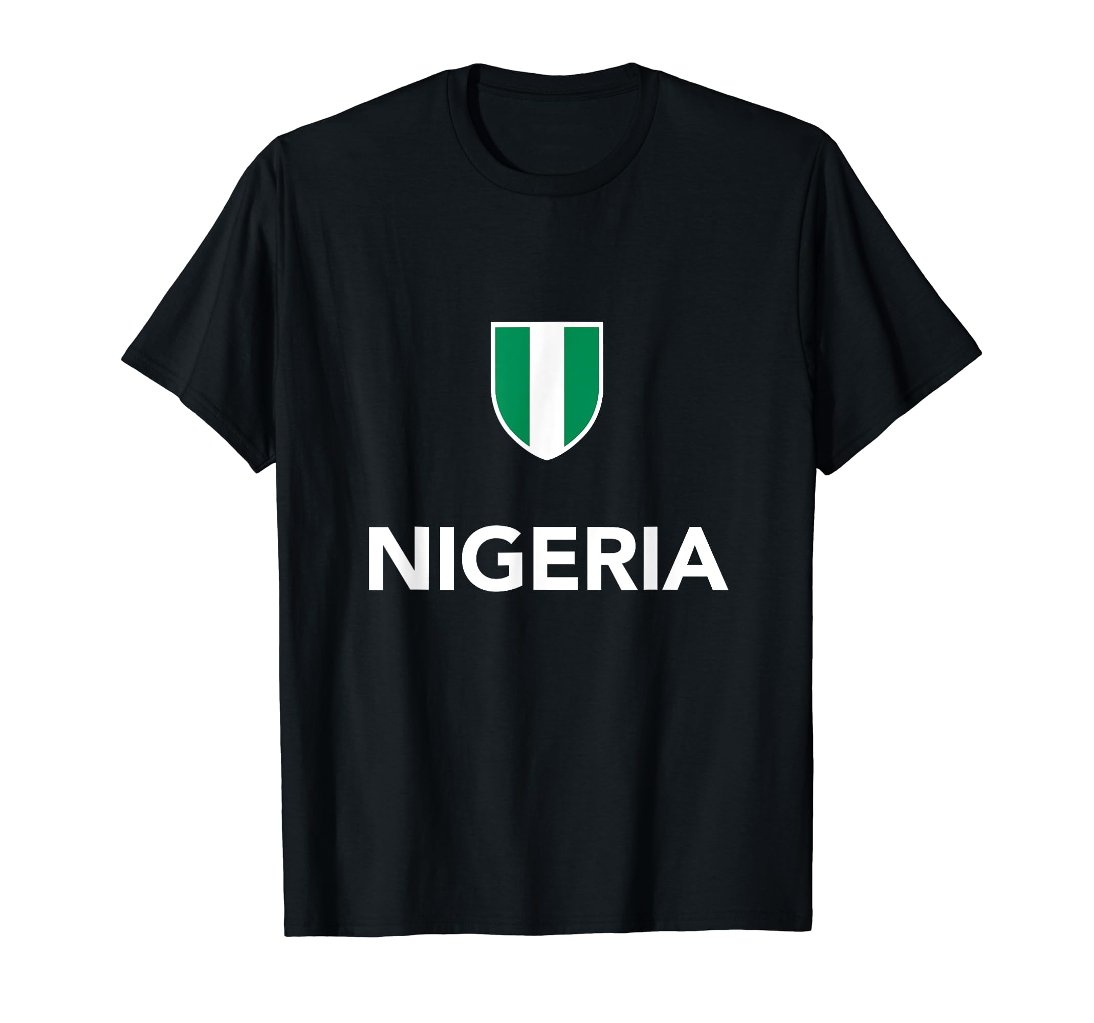 Nigeria Football Soccer T-Shirt - Fun Novelty Design for Adults - T-Shirt, Sweatshirt, Hoodie