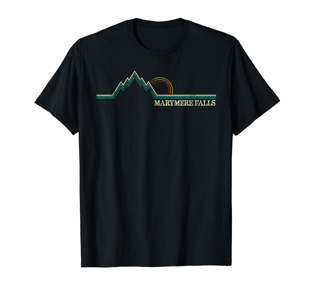 Marymere Falls Olympic National Park T-Shirt - Novelty Apparel Unisex - T-Shirt, Sweatshirt, Hoodie