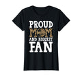 Proud Mom And Biggest Fan Softball T-Shirt - Unique Graphic Unisex - T-Shirt, Sweatshirt, Hoodie