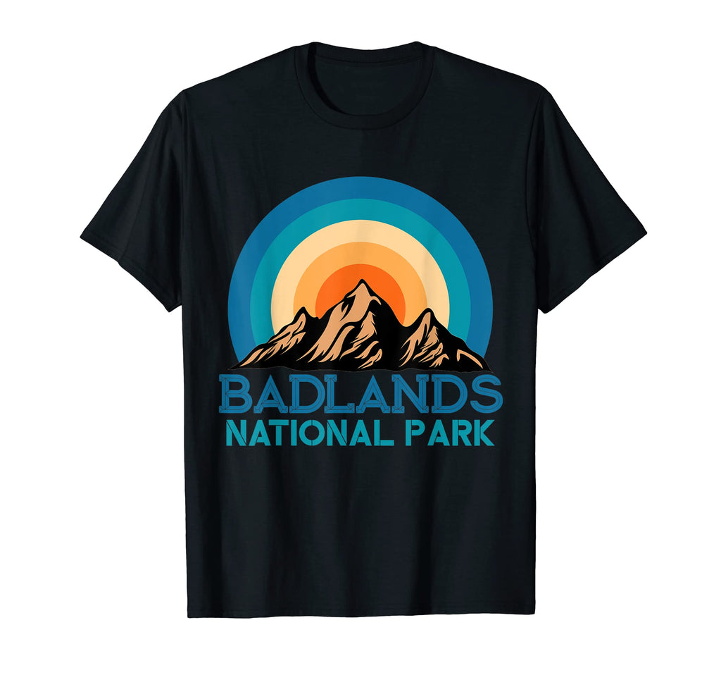 Badlands National Park Mountain Hiking T-Shirt - Novelty Apparel for Adults - T-Shirt, Sweatshirt, Hoodie