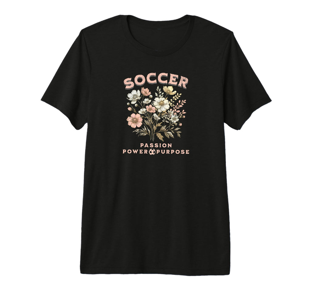 Soccer Coach Senior Night Tri Blend T-Shirt - Custom Art Print for Adults - T-Shirt, Sweatshirt, Hoodie