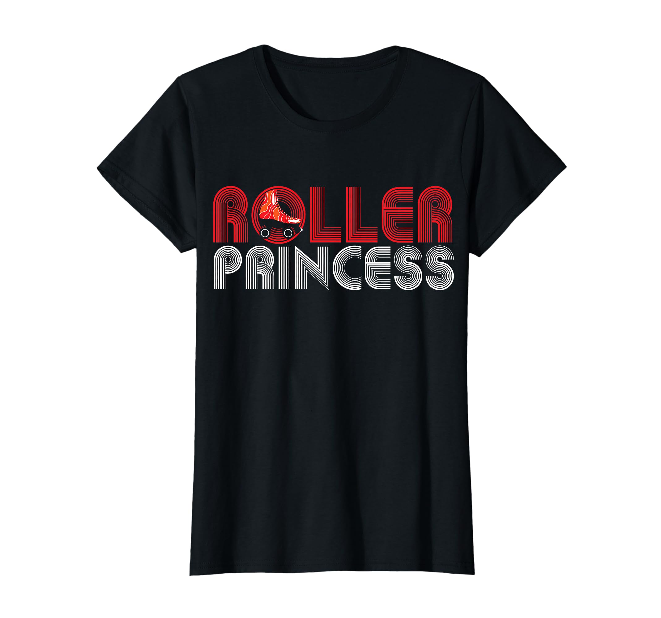 Rollerskate Funny Roller Princess Roller T-Shirt - Custom Art Print Unisex - T-Shirt, Sweatshirt, Hoodie