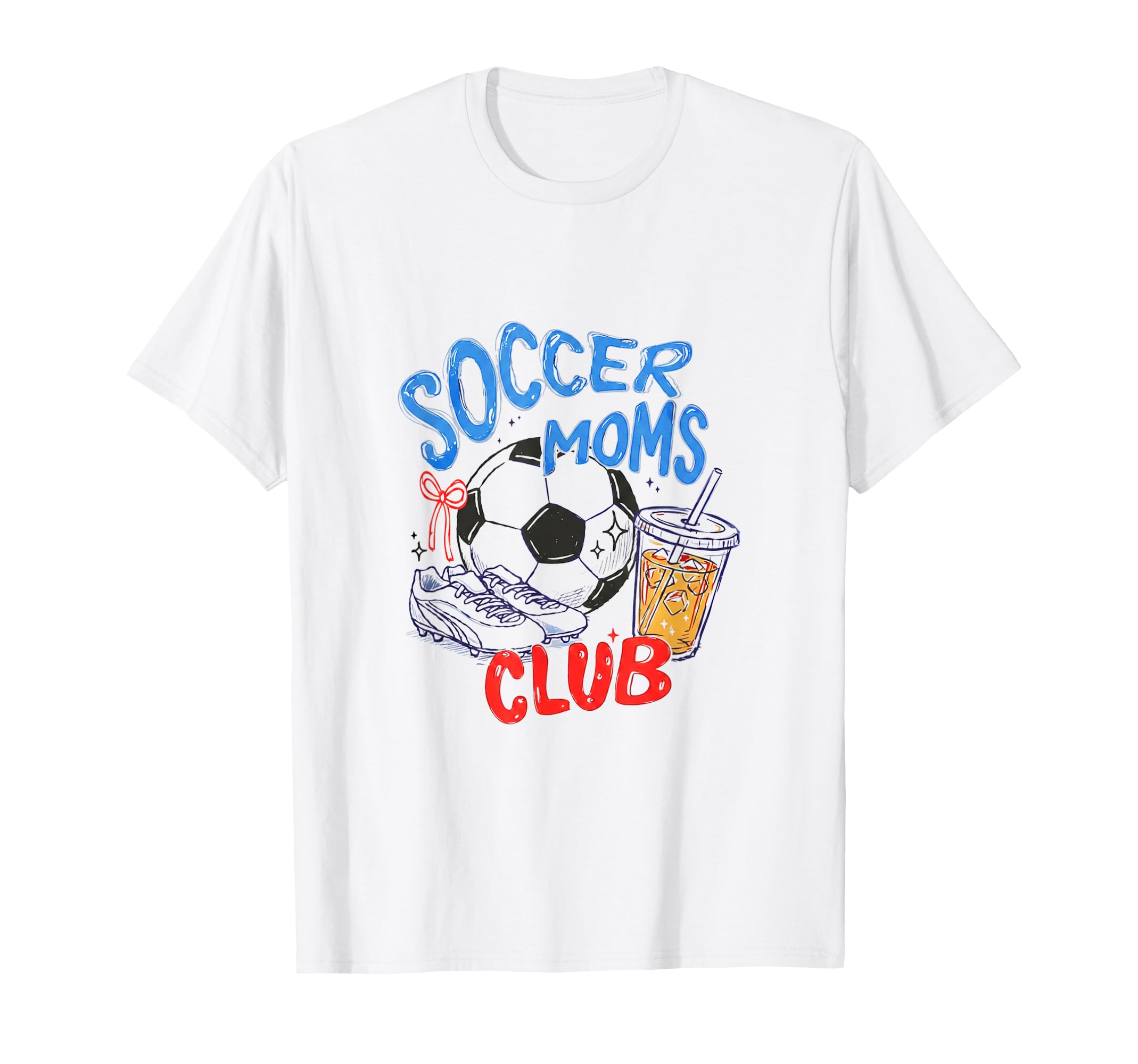 Soccer Moms Club Funny T-Shirt - Fun Novelty Design Men Women - T-Shirt, Sweatshirt, Hoodie