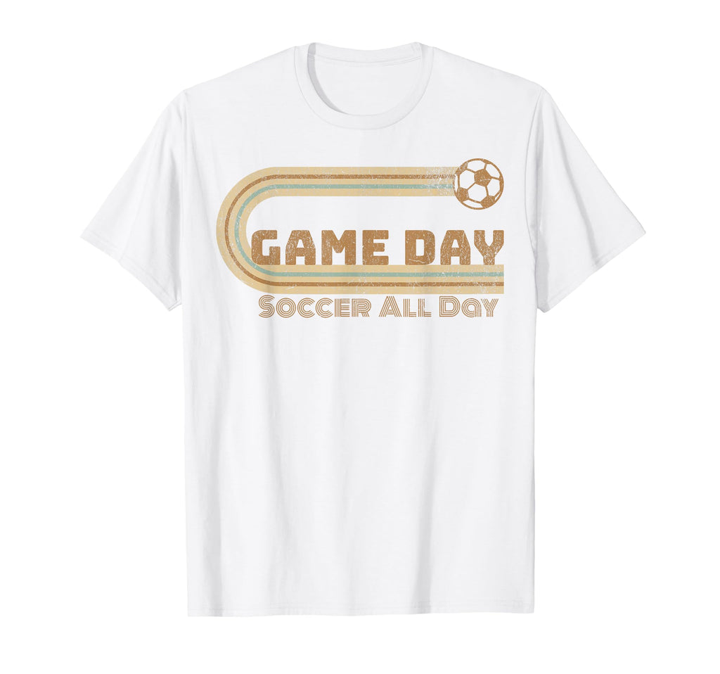 Soccer Game Day Rainbow T-Shirt - Unique Graphic for Adults - T-Shirt, Sweatshirt, Hoodie