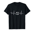 Soccer Heartbeat Soccer Player Gift T-Shirt - Trendy Graphic Men Women - T-Shirt, Sweatshirt, Hoodie
