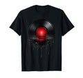 Melting Vinyl Record Sunset Drip Vinyl T-Shirt - Fun Novelty Design Unisex - T-Shirt, Sweatshirt, Hoodie