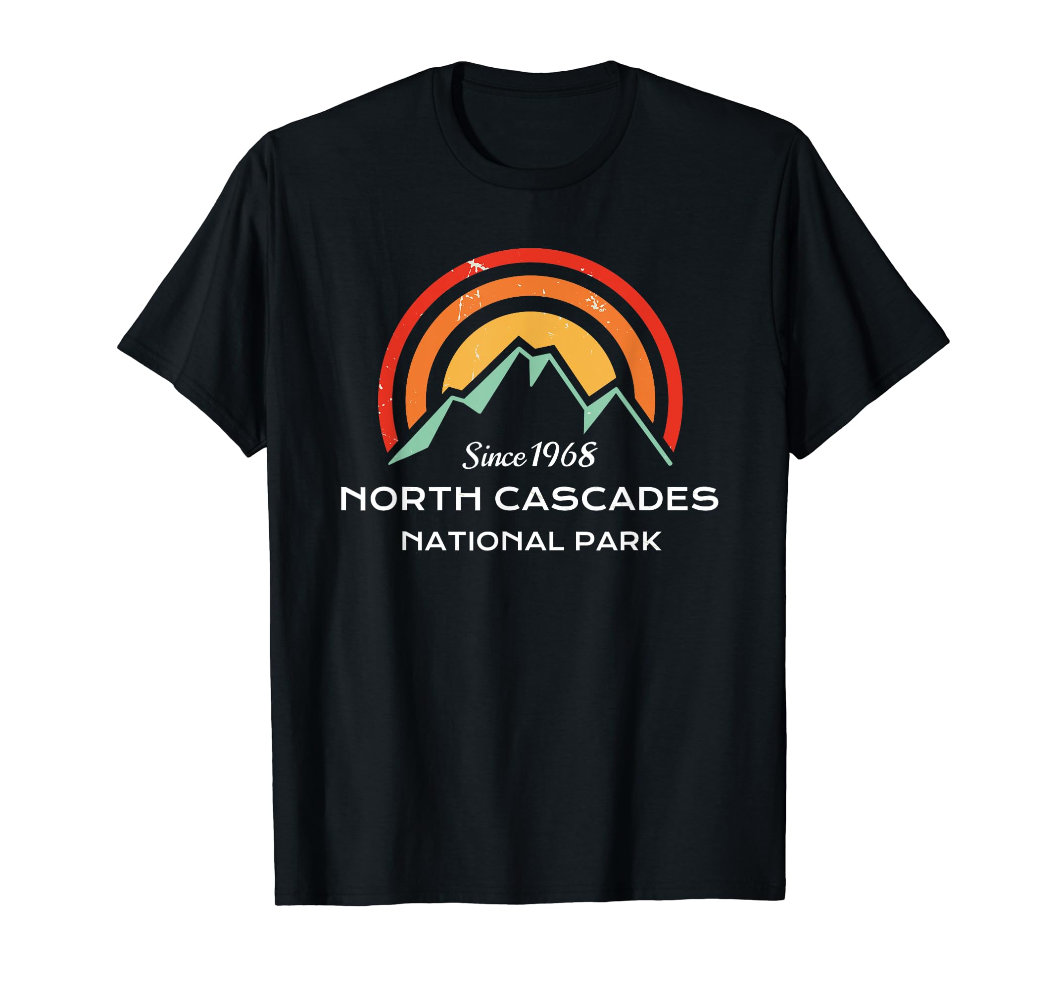 North Cascades National Park T-Shirt - Casual Everyday Wear Men Women - T-Shirt, Sweatshirt, Hoodie