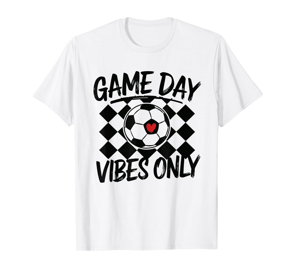 Groovy Soccer Soccer Game Day Vibes T-Shirt - Aesthetic Graphic Men Women - T-Shirt, Sweatshirt, Hoodie