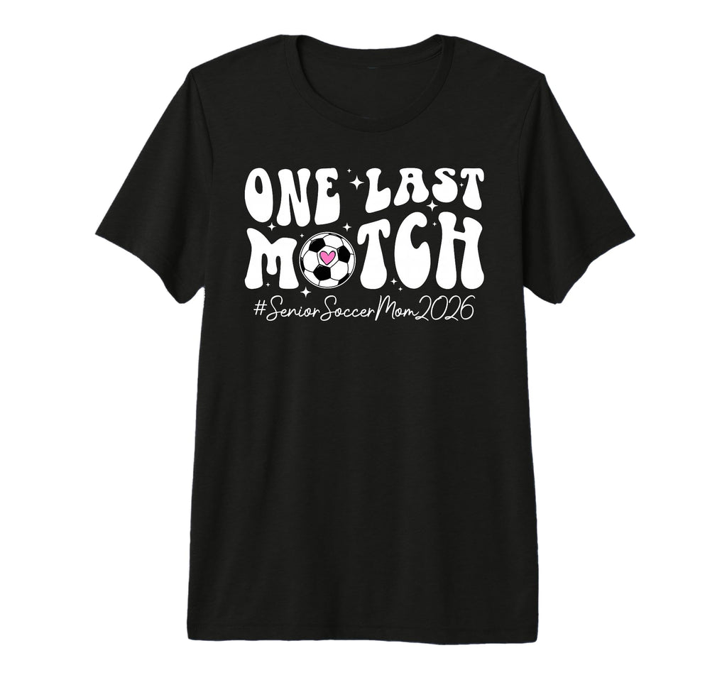 Groovy Soccer Senior Mom 2026 Soccer T-Shirt - Graphic Print Men Women - T-Shirt, Sweatshirt, Hoodie