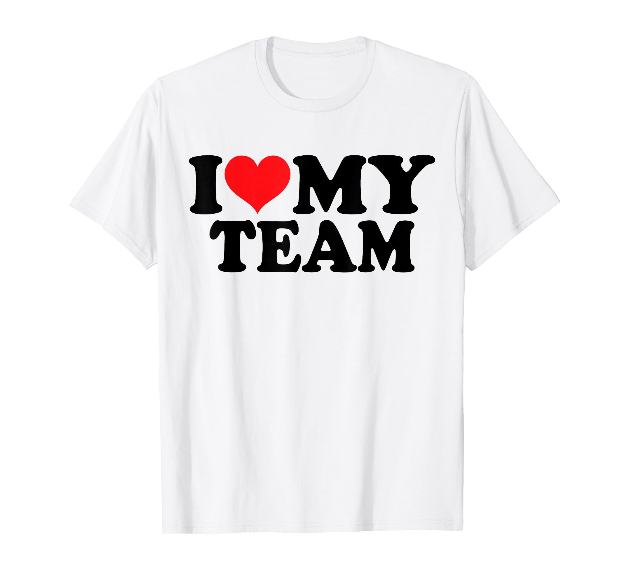 I Love My Team Baseball Basketball T-Shirt - Graphic Print Men Women - T-Shirt, Sweatshirt, Hoodie
