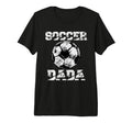 Mens Soccer Dada Distressed Ball T-Shirt - Fun Novelty Design for Adults - T-Shirt, Sweatshirt, Hoodie