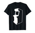 Arcade Gaming 80S Silhouette Logo T-Shirt - Minimalist Print Men Women - T-Shirt, Sweatshirt, Hoodie