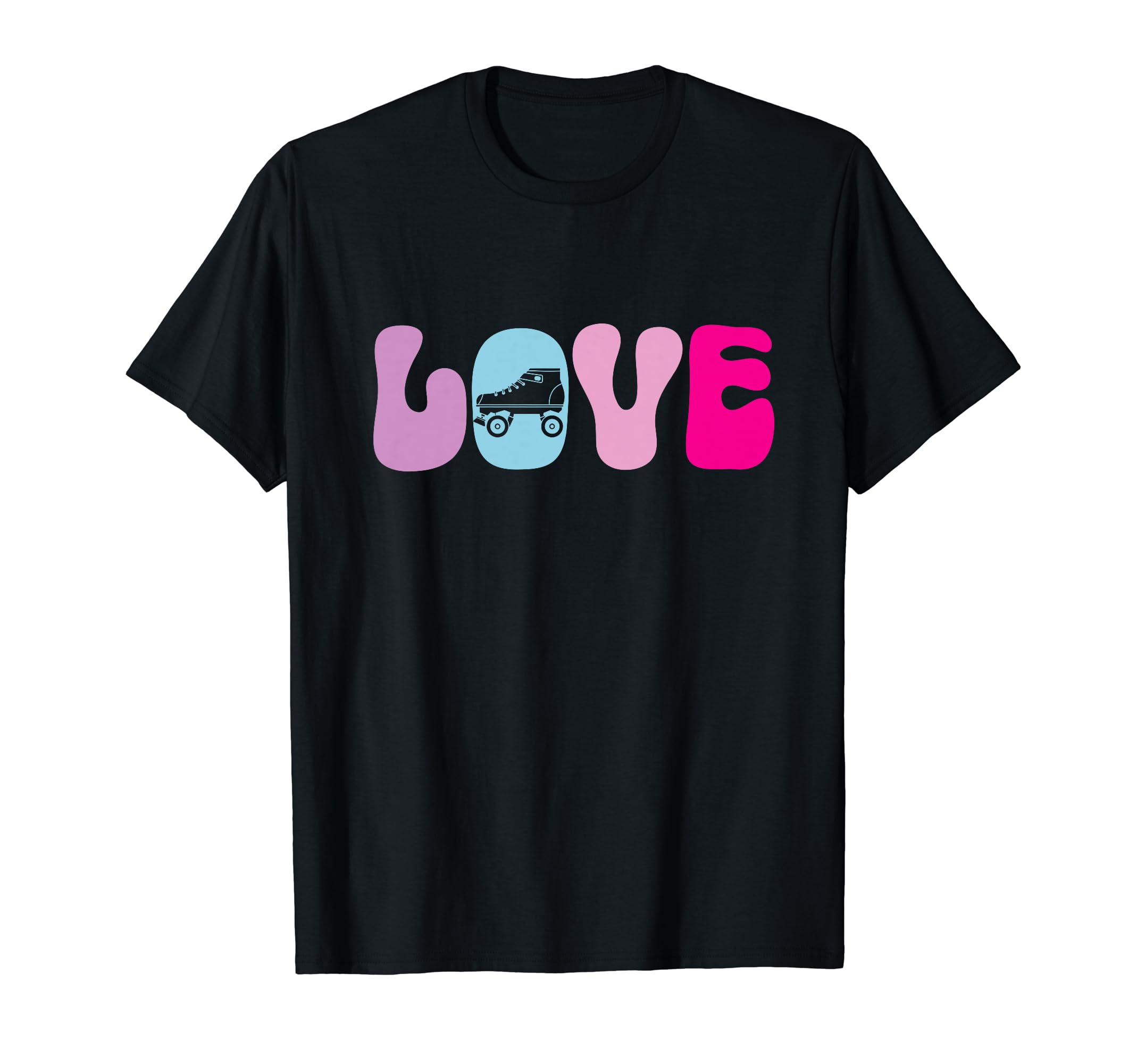 Rollerskate Love Funny Roller T-Shirt - Casual Everyday Wear for Adults - T-Shirt, Sweatshirt, Hoodie