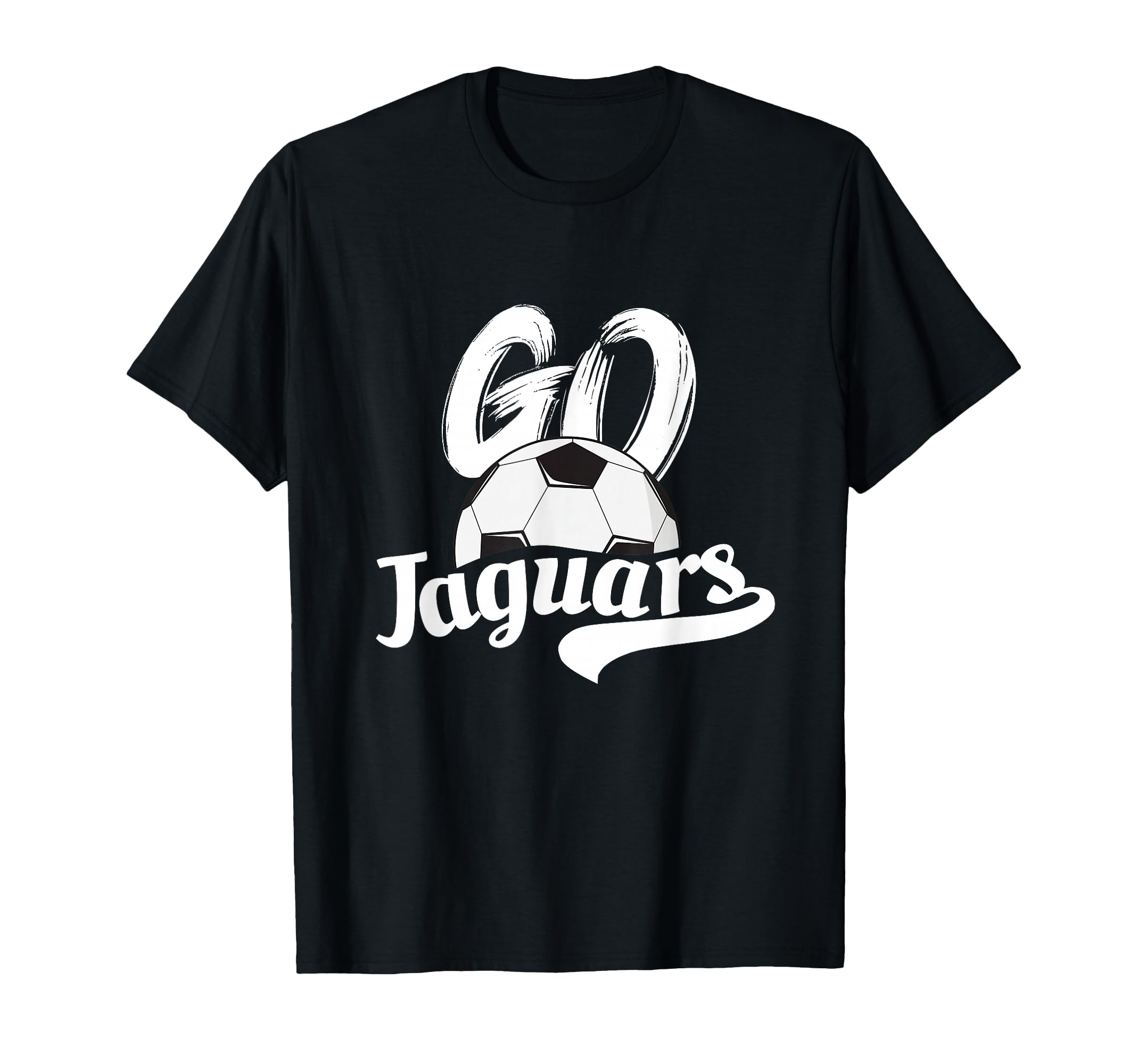 Go Jaguars Soccer Ball Team Spirit T-Shirt - Streetwear Style Men Women - T-Shirt, Sweatshirt, Hoodie