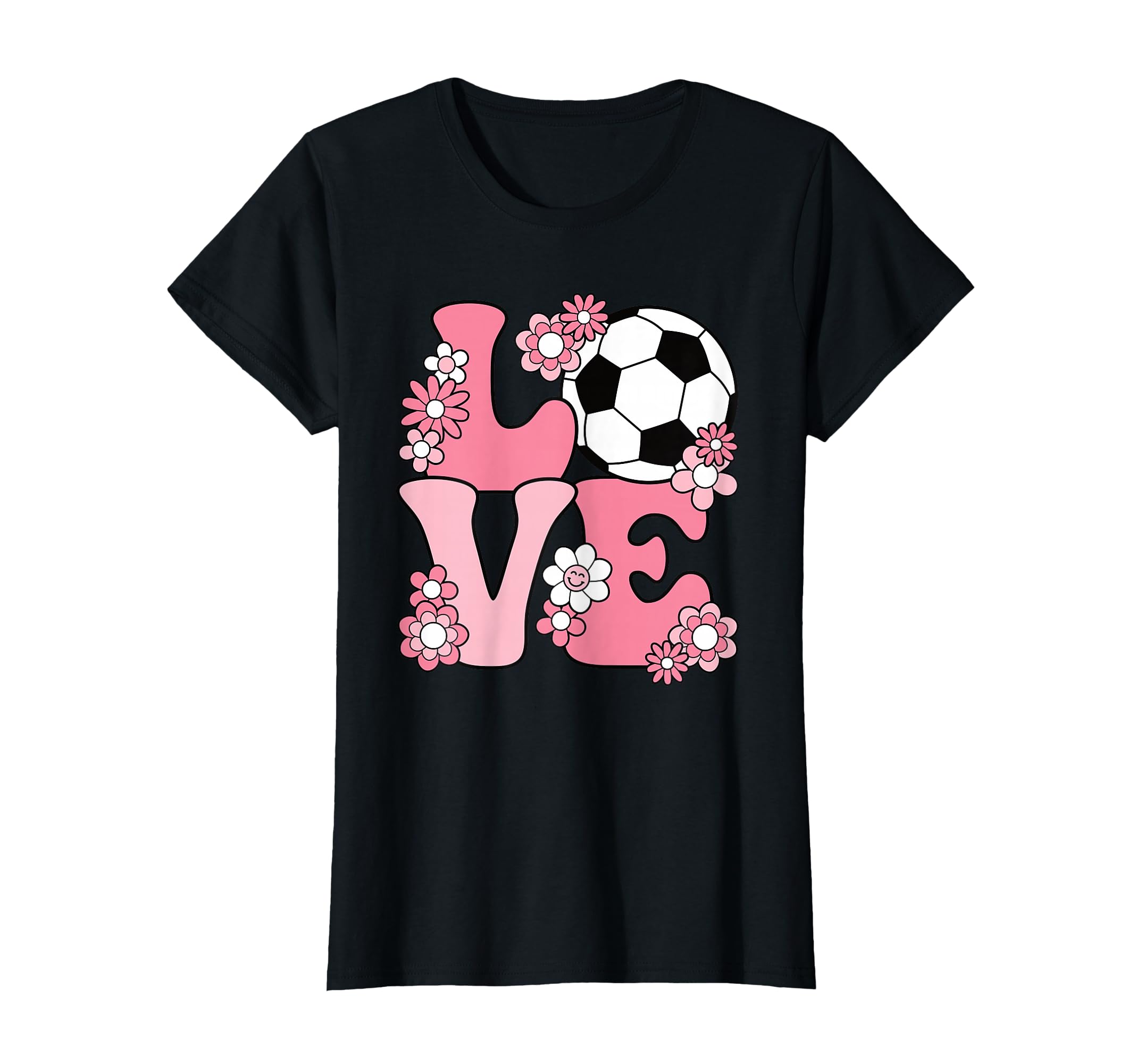 Groovy Soccer Love Soccer Player T-Shirt - Novelty Apparel for Adults - T-Shirt, Sweatshirt, Hoodie
