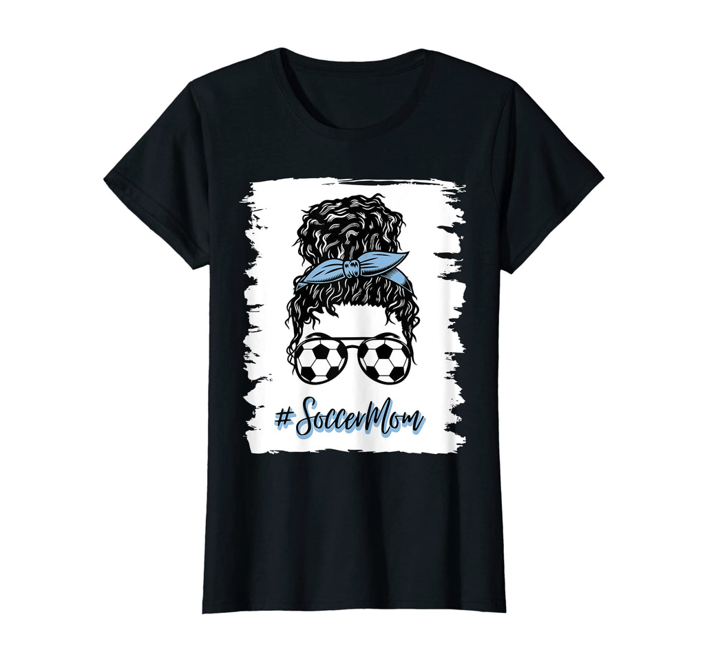 Womens Proud Soccer Mom Mama Ball T-Shirt - Casual Everyday Wear Unisex - T-Shirt, Sweatshirt, Hoodie