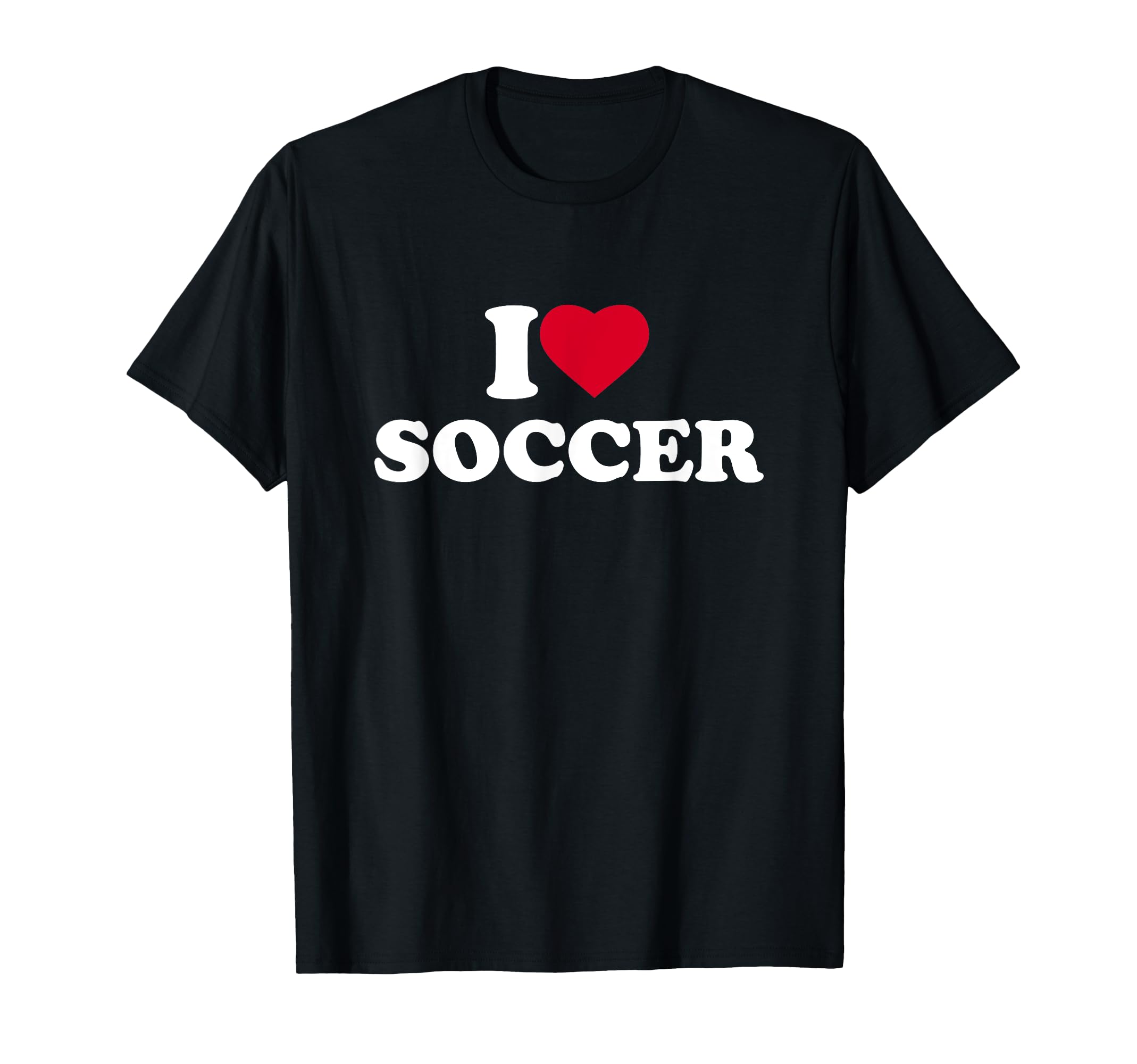 I Love Heart Soccer Lover Player T-Shirt - Graphic Print for Adults - T-Shirt, Sweatshirt, Hoodie