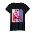 15 Year Old Roller Skating Birthday T-Shirt - Custom Art Print Men Women - T-Shirt, Sweatshirt, Hoodie