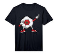Funny Dabbing Soccer Morocco Jersey T-Shirt - Minimalist Print Unisex - T-Shirt, Sweatshirt, Hoodie