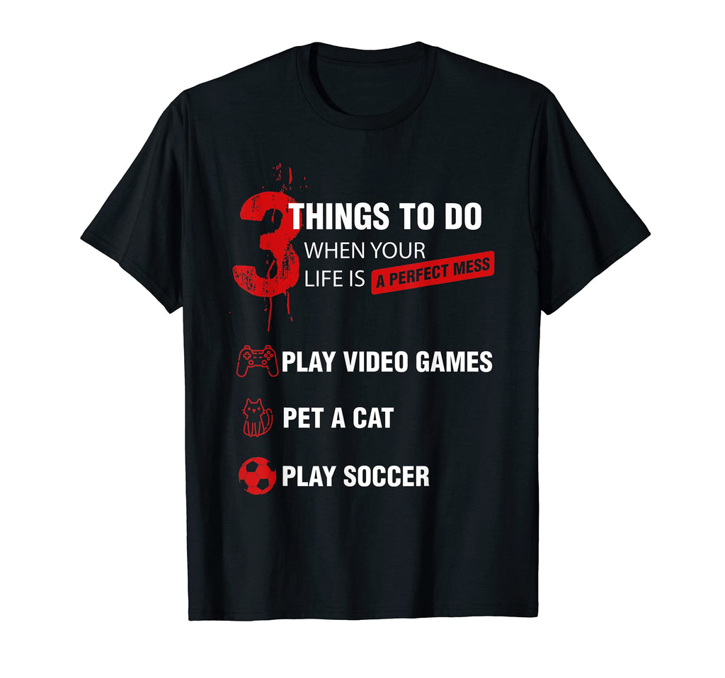 Mens Things To Do When Your Life Is T-Shirt - Minimalist Print for Adults - T-Shirt, Sweatshirt, Hoodie