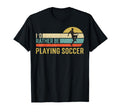 I D Rather Be Playing Soccer T-Shirt - Minimalist Print Men Women - T-Shirt, Sweatshirt, Hoodie