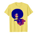 70S Afro Roller Skates Teens And T-Shirt - Minimalist Print Men Women - T-Shirt, Sweatshirt, Hoodie