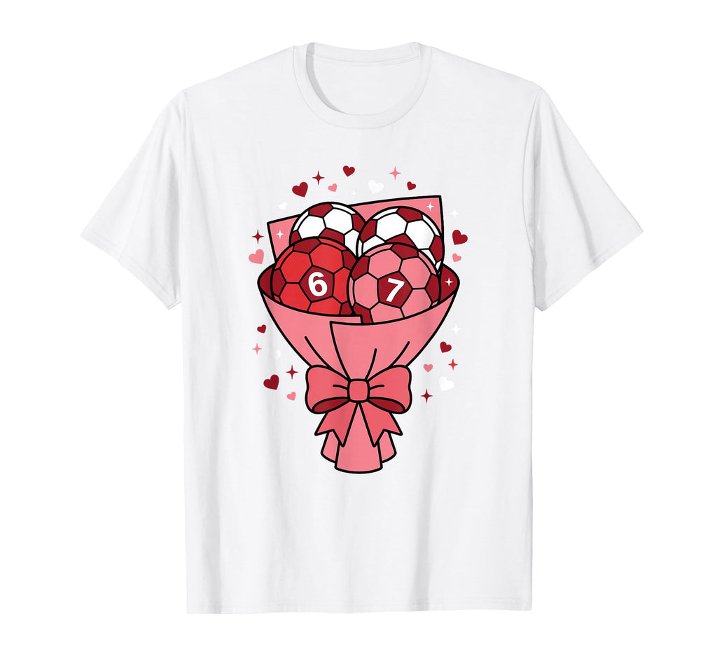 Valentine Soccer Game Love Football 6 T-Shirt - Novelty Apparel for Adults - T-Shirt, Sweatshirt, Hoodie
