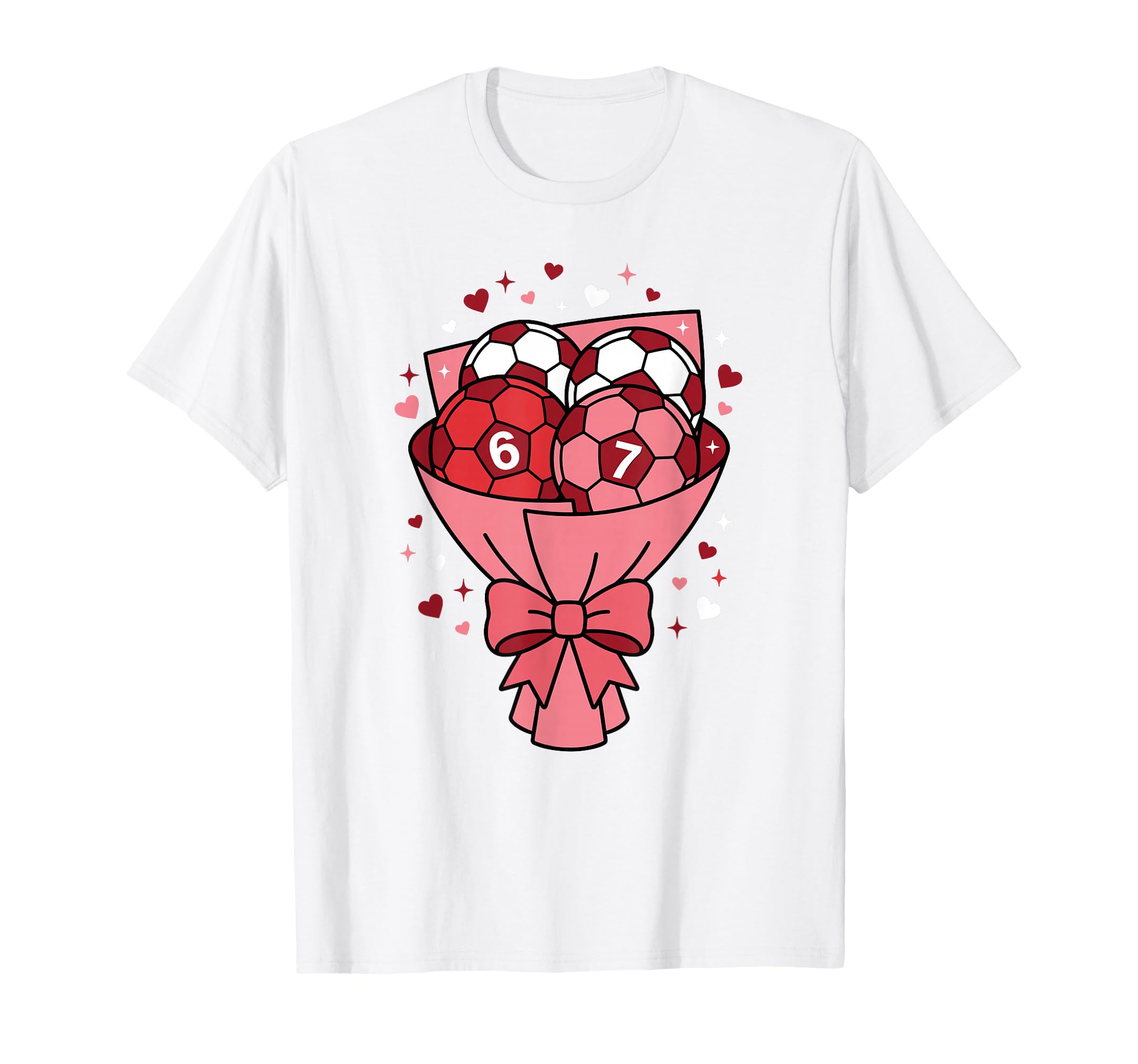 Valentine Soccer Game Love Football 6 T-Shirt - Novelty Apparel for Adults - T-Shirt, Sweatshirt, Hoodie