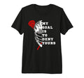Lacrosse My Goal Is To Deny Yours T-Shirt - Novelty Apparel Men Women - T-Shirt, Sweatshirt, Hoodie