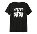 Mens Soccer Keeper Papa Soccer Goalie Papa T-Shirt - Graphic Print Unisex - T-Shirt, Sweatshirt, Hoodie