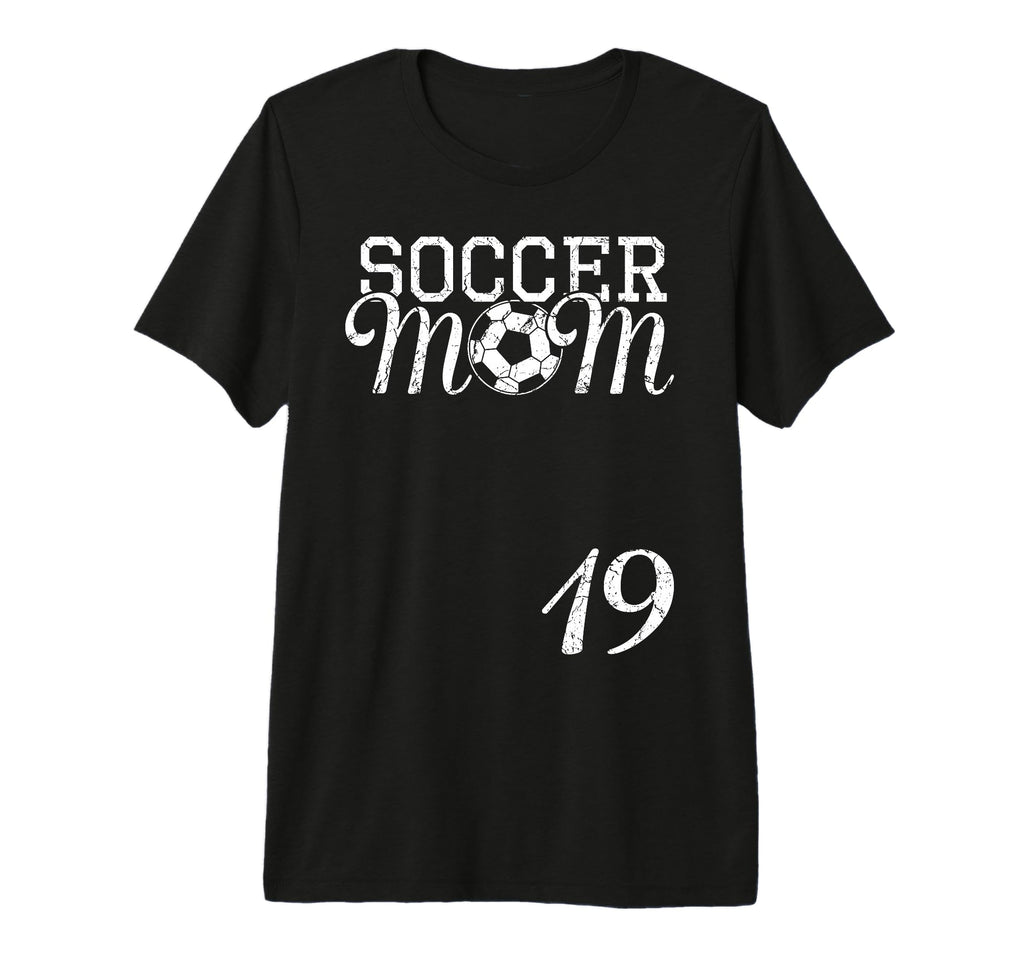Soccer Mom Jersey Number 19 Favorite T-Shirt - Minimalist Print for Adults - T-Shirt, Sweatshirt, Hoodie