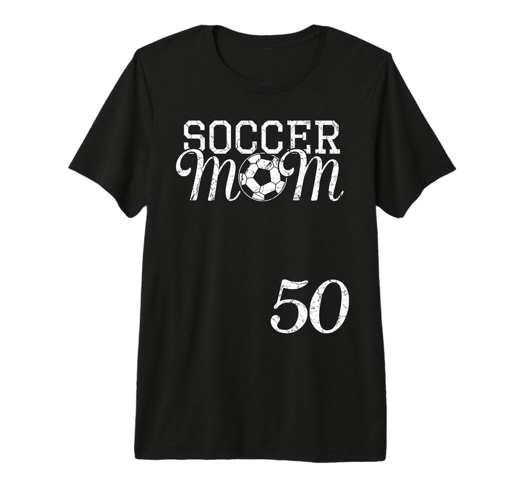 Soccer Mom Jersey Number 50 Favorite T-Shirt - Minimalist Print Men Women - T-Shirt, Sweatshirt, Hoodie