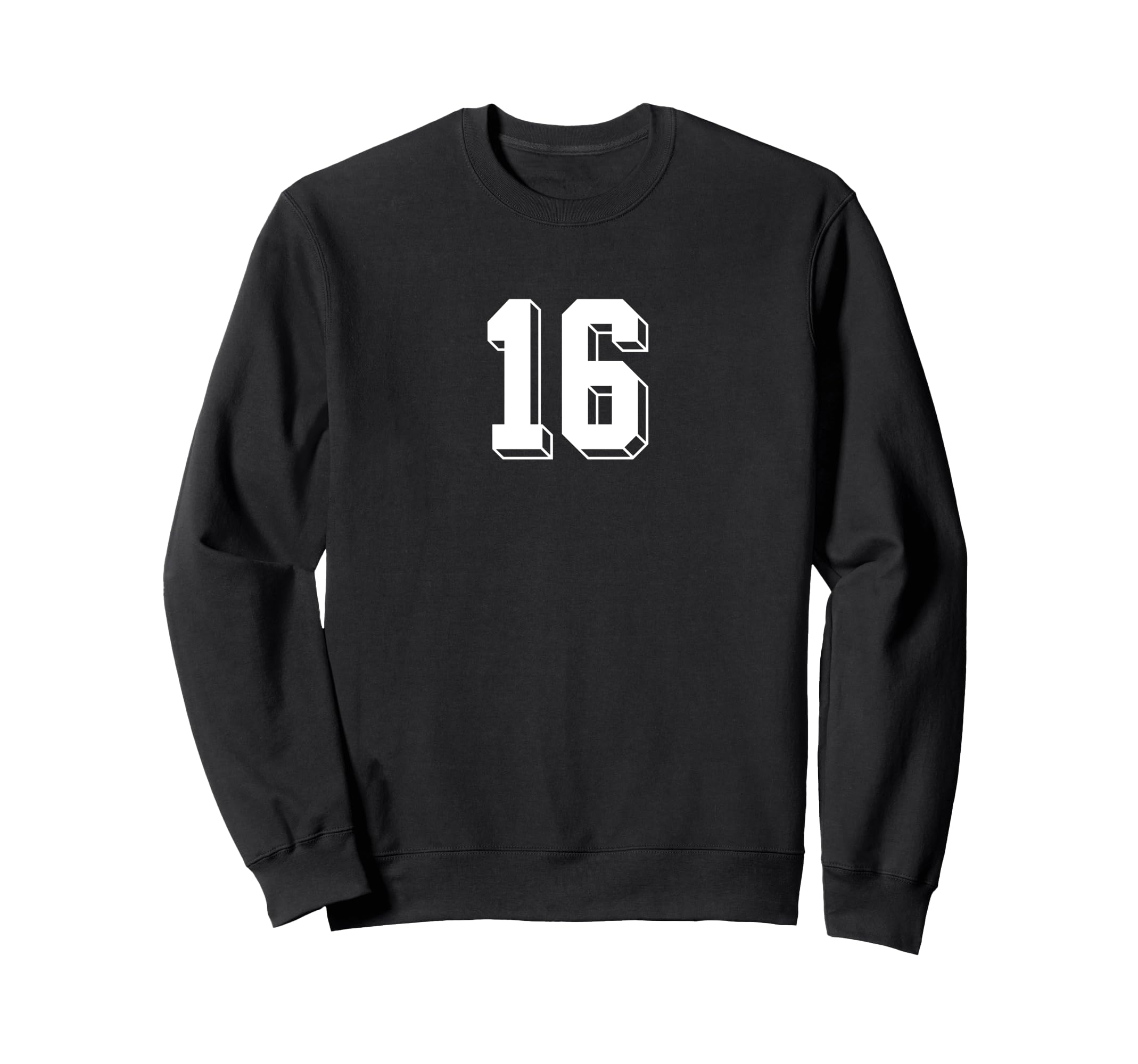 Number 16 80S 90S Soccer Team Sweatshirt - Custom Art Print for Adults - T-Shirt, Sweatshirt, Hoodie