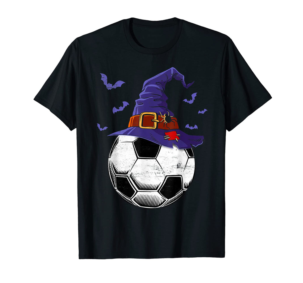 Witch Soccer Lover Halloween Soccer Player T-Shirt - Novelty Apparel Unisex - T-Shirt, Sweatshirt, Hoodie