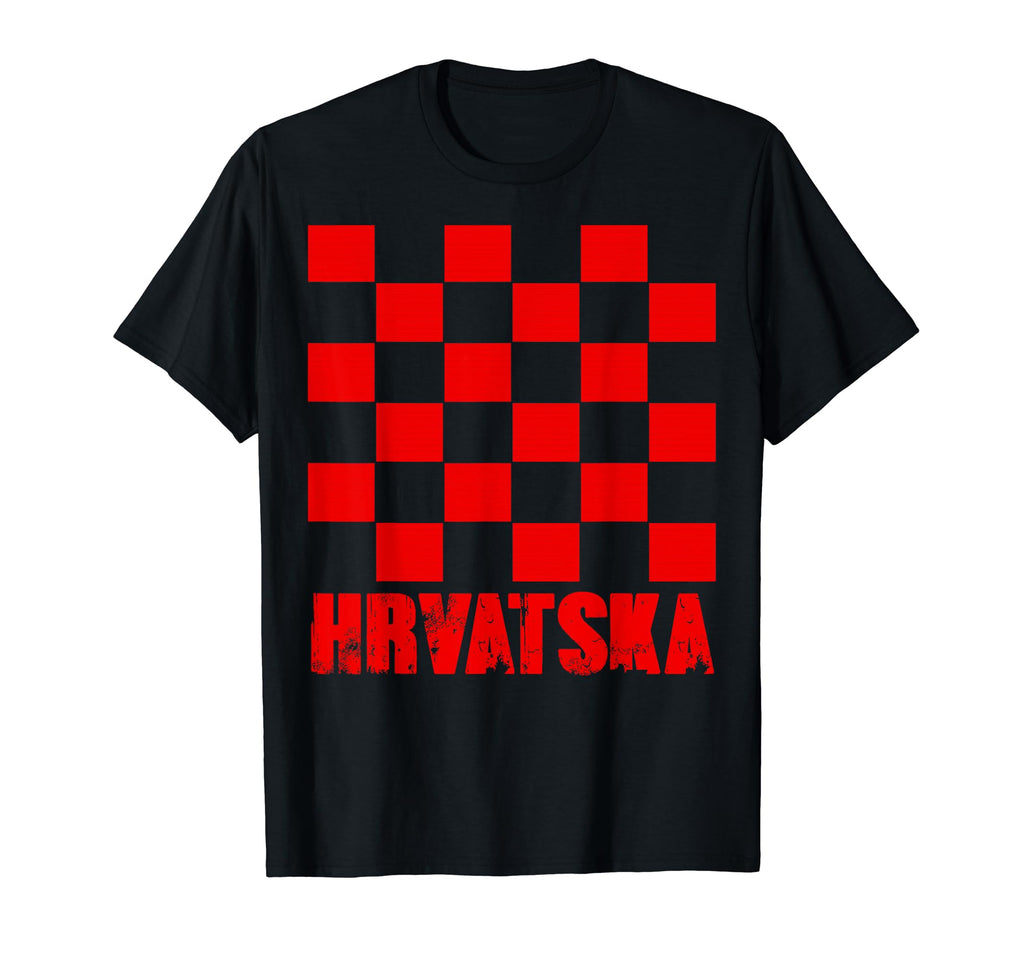 Croatia Croatian Flag Hrvatska T-Shirt - Casual Everyday Wear for Adults - T-Shirt, Sweatshirt, Hoodie