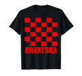 Croatia Croatian Flag Hrvatska T-Shirt - Casual Everyday Wear for Adults - T-Shirt, Sweatshirt, Hoodie