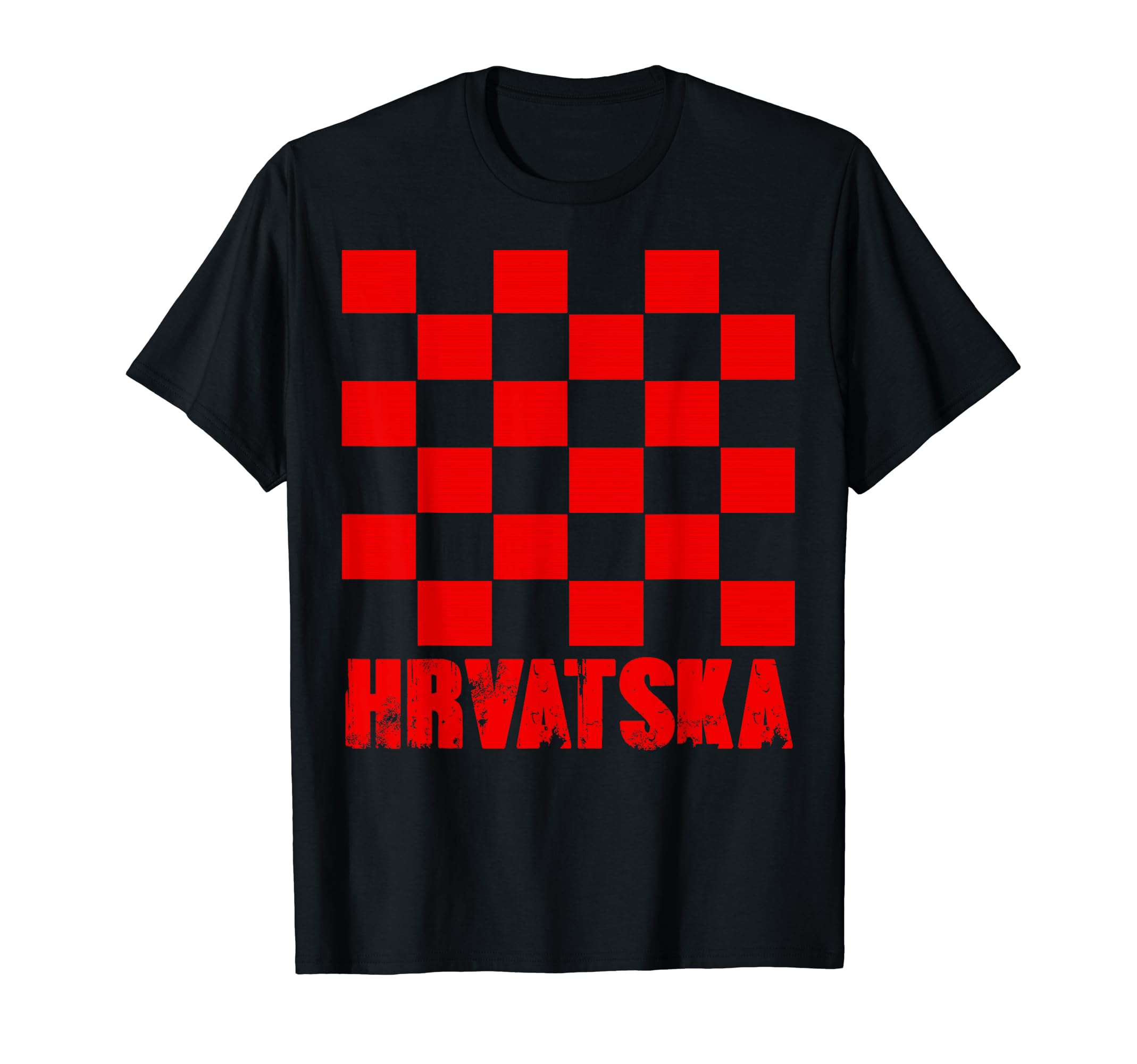 Croatia Croatian Flag Hrvatska T-Shirt - Casual Everyday Wear for Adults - T-Shirt, Sweatshirt, Hoodie