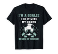 Mens Soccer Goalkeeper Pun Goalie T-Shirt - Aesthetic Graphic Unisex - T-Shirt, Sweatshirt, Hoodie