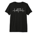 Soccer Heartbeat Football Lovers Ball T-Shirt - Trendy Graphic for Adults - T-Shirt, Sweatshirt, Hoodie