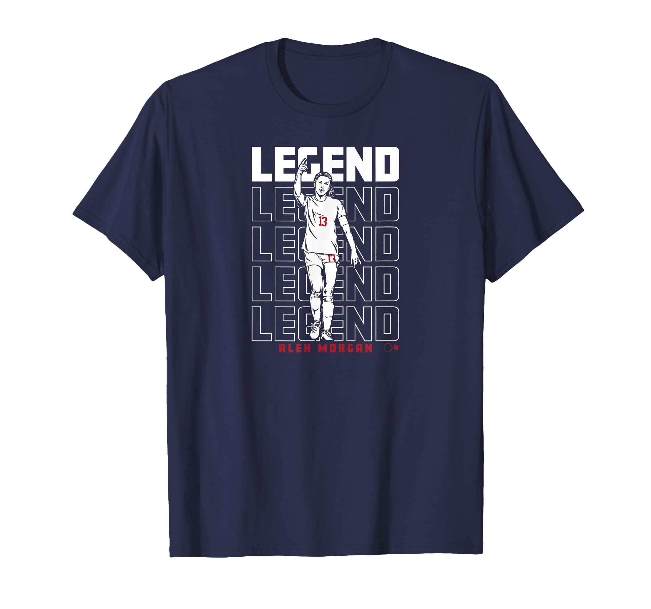 Alex Morgan Legend Uswnt Players T-Shirt - Streetwear Style Unisex - T-Shirt, Sweatshirt, Hoodie